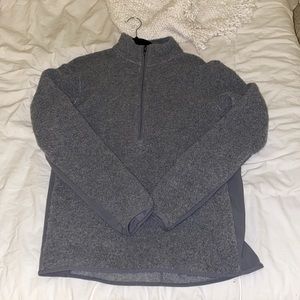Lululemon mens tundra trek 1/2 zip